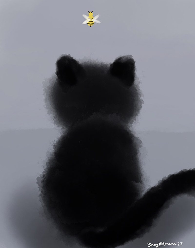 Spicy Sky Raisin digital painting
